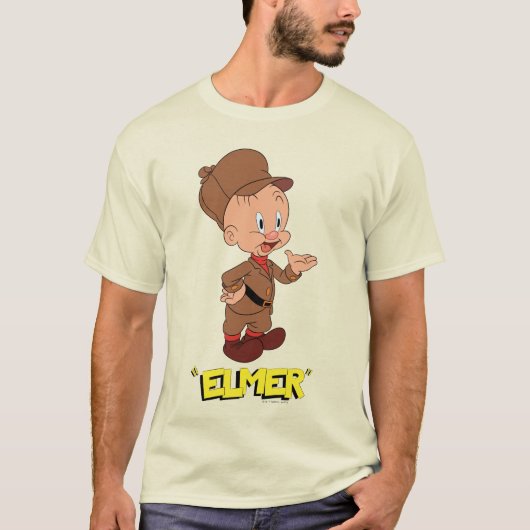 LOONEY TUNES™ Retro Laughs | ELMER FUDD™ T-shirt (Voorkant)