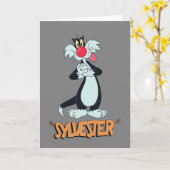 LOONEY TUNES™ Retro Laughs | SYLVESTER™ Kaart (Gele Bloem)