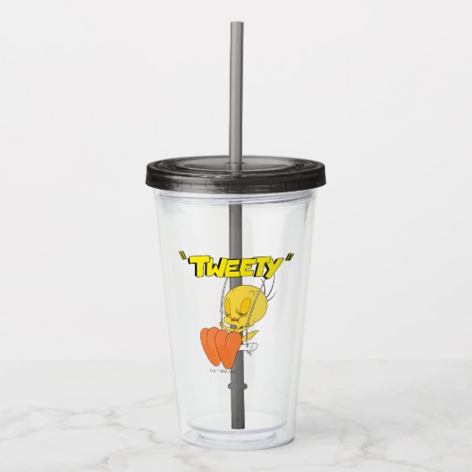 LOONEY TUNES™ Retro Laughs | TWEETY™ Acryl Drinkbeker (Voorkant)
