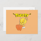 LOONEY TUNES™ Retro Laughs | TWEETY™ Briefkaart (Voorkant / Achterkant)