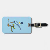 LOONEY TUNES™ Retro Laughs | WEGRUNNER™ Bagagelabel (Voorkant horizontaal)