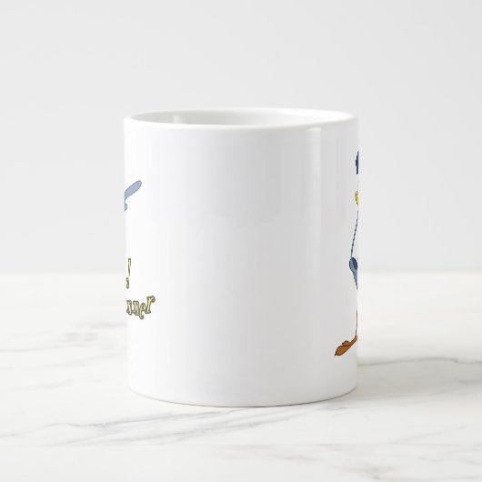 LOONEY TUNES™ Retro Laughs | WEGRUNNER™ Grote Koffiekop (Voorkant)