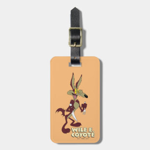 LOONEY TUNES™ Retro Laughs WILE E. COYOTE™ Bagagelabel