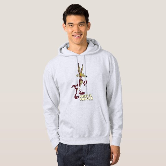 LOONEY TUNES™ Retro Laughs | WILE E. COYOTE™ Hoodie (Voorkant volledig)