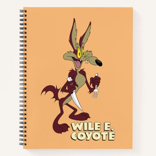 LOONEY TUNES™ Retro Laughs | WILE E. COYOTE™ Notitieboek (Voorkant)