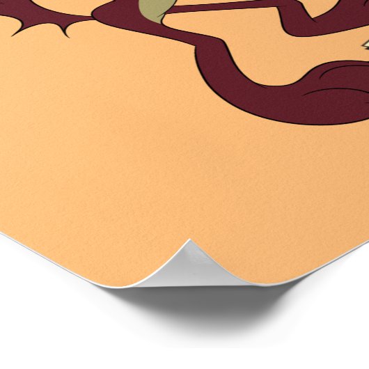 LOONEY TUNES™ Retro Laughs | WILE E. COYOTE™ Poster (Hoek)