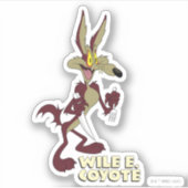LOONEY TUNES™ Retro Laughs | WILE E. COYOTE™ Sticker (Voorkant)