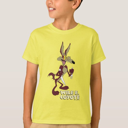 LOONEY TUNES™ Retro Laughs | WILE E. COYOTE™ T-shirt (Voorkant)