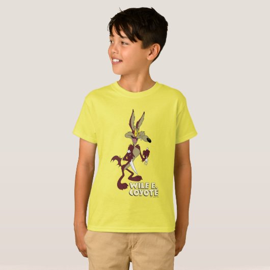 LOONEY TUNES™ Retro Laughs | WILE E. COYOTE™ T-shirt (Voorkant volledig)