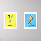 LOONEY TUNES™ ROAD RUNNER™ EN WILE E. COYOTE™ MUURKUNST SETS (Voorkant)