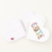 LOONEY TUNES™ Schattigee Waterverf Wordmark Notitieboek (Binnen)