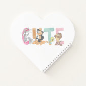 LOONEY TUNES™ Schattigee Waterverf Wordmark Notitieboek (Achterkant)