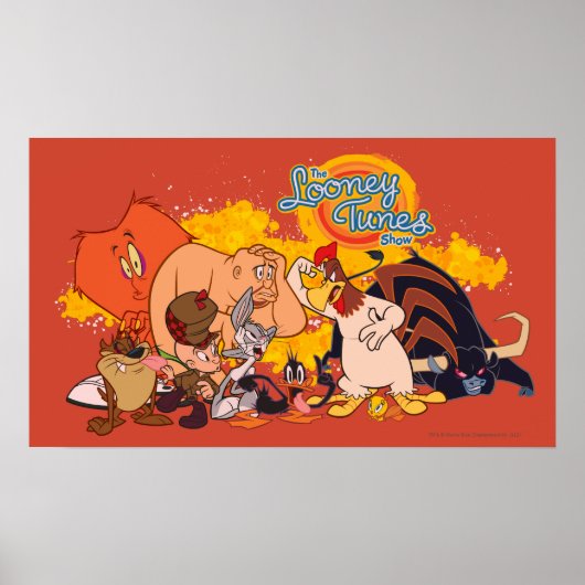 Looney Tunes Show Cast & Logo Poster (Voorkant)