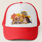 LOONEY TUNES™ Show Cast & Logo Trucker Pet (Voorkant)