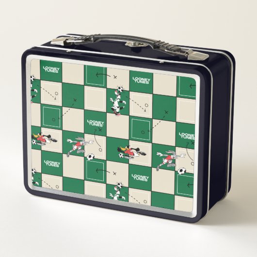 LOONEY TUNES™ Soccer Grid Pattern (Achterkant)