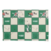 LOONEY TUNES™ Soccer Grid Pattern Kussensloop (Voorkant)