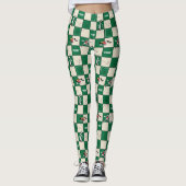LOONEY TUNES™ Soccer Grid Pattern Leggings (Voorkant)