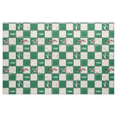 LOONEY TUNES™ Soccer Grid Pattern Stof (Fat Quarter)