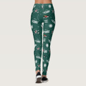 LOONEY TUNES™ Soccer Playbook Pattern Leggings (Achterkant)
