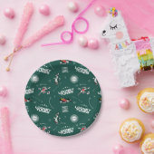 LOONEY TUNES™ Soccer Playbook Pattern Papieren Bordje (Feest)