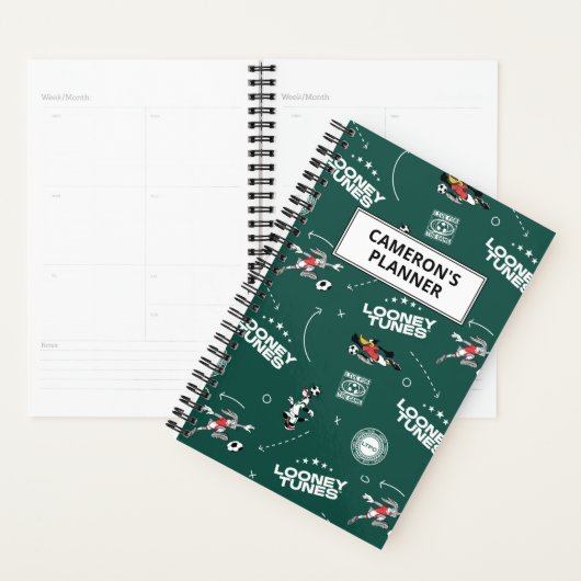 LOONEY TUNES™ Soccer Playbook Pattern Planner (Display)