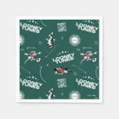 LOONEY TUNES™ Soccer Playbook Pattern Servet (Voorkant)