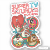 LOONEY TUNES™ | Super TV Zaterdagochtend Sticker (Voorkant)