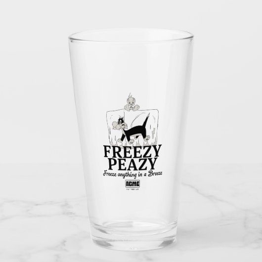 LOONEY TUNES™ | SYLVESTER™ & TWEETY™ Freezy Peazy Glas (Voorkant)