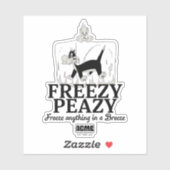 LOONEY TUNES™ | SYLVESTER™ & TWEETY™ Freezy Peazy Sticker (Vel)