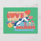 LOONEY TUNES™ | SYLVESTER™ & TWEETY™Love Feestdage Briefkaart (Voorkant)