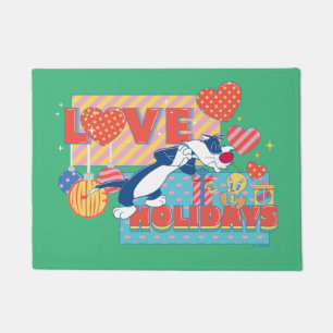 LOONEY TUNES™   SYLVESTER™ & TWEETY™Love Feestdage Deurmat