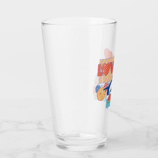 LOONEY TUNES™ | SYLVESTER™ & TWEETY™Love Feestdage Glas (Rechts)