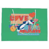 LOONEY TUNES™ | SYLVESTER™ & TWEETY™Love Feestdage Groot Cadeauzakje (Achterkant)