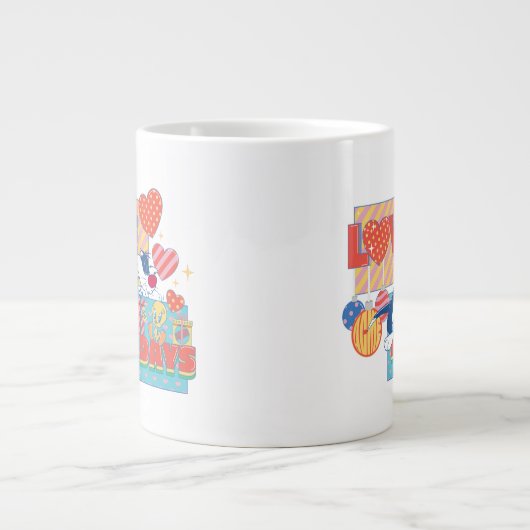 LOONEY TUNES™ | SYLVESTER™ & TWEETY™Love Feestdage Grote Koffiekop (Voorkant)