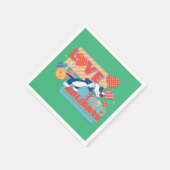 LOONEY TUNES™ | SYLVESTER™ & TWEETY™Love Feestdage Servet (Hoek)