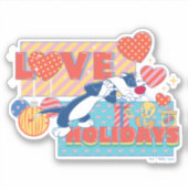 LOONEY TUNES™ | SYLVESTER™ & TWEETY™Love Feestdage Sticker (Voorkant)