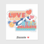LOONEY TUNES™ | SYLVESTER™ & TWEETY™Love Feestdage Sticker (Vel)
