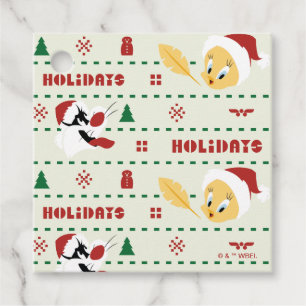 LOONEY TUNES™ SYLVESTER™ & TWEETY™ vakantiepatroon Bedankjes Labels