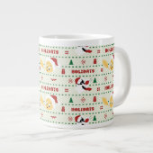 LOONEY TUNES™ SYLVESTER™ & TWEETY™ vakantiepatroon Grote Koffiekop (Voorkant rechts)