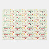 LOONEY TUNES™ SYLVESTER™ & TWEETY™ vakantiepatroon Inpakpapier Vel (Voorkant 2)