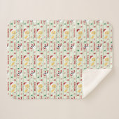 LOONEY TUNES™ SYLVESTER™ & TWEETY™ vakantiepatroon Sherpa Deken (Voorkant (horizontaal))