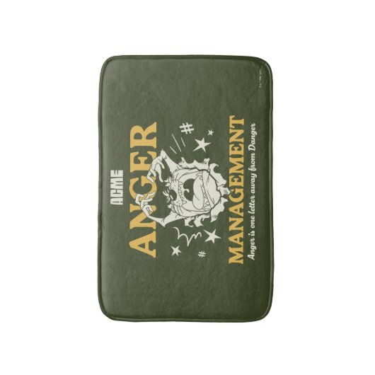 LOONEY TUNES™ |TAZ™ ACME Anger Management Badmat (Voorkant Verticaal)