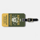 LOONEY TUNES™ |TAZ™ ACME Anger Management Bagagelabel (Voorkant horizontaal)