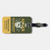 LOONEY TUNES™ |TAZ™ ACME Anger Management Bagagelabel (Achterkant horizontaal)