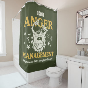 LOONEY TUNES™ TAZ™ ACME Anger Management Douchegordijn