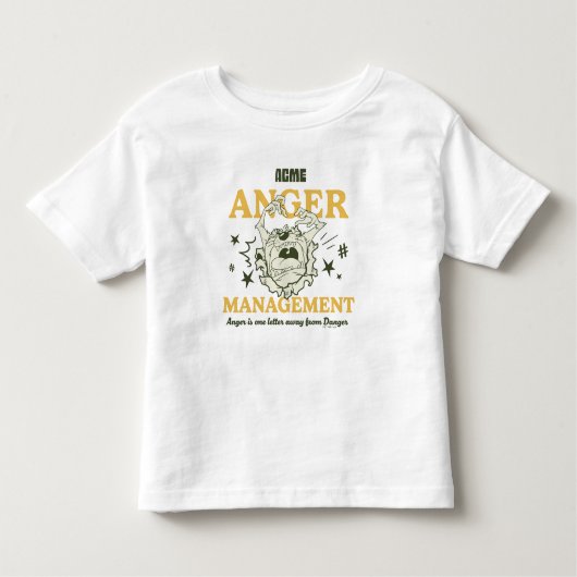 LOONEY TUNES™ |TAZ™ ACME Anger Management Kinder Shirts (Voorkant)