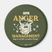 LOONEY TUNES™ |TAZ™ ACME Anger Management Magneet (Voorkant)