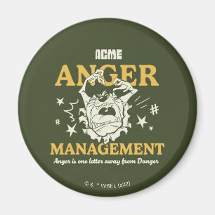 LOONEY TUNES™  TAZ™ ACME Anger Management Magneet
