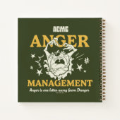 LOONEY TUNES™ |TAZ™ ACME Anger Management Notitieboek (Achterkant)