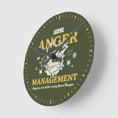 LOONEY TUNES™ |TAZ™ ACME Anger Management Ronde Klok (Hoek)